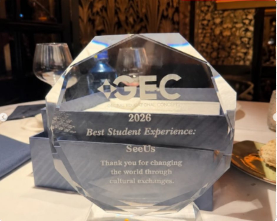 Trofeul GEC 2026 Best Student Experience pentru SEE US